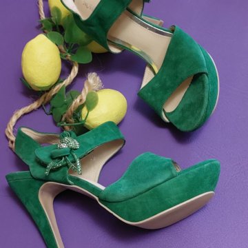 Босоножки замша 35, 36, 37, 38 размер новые