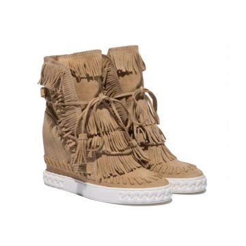 Лёгкие ботиночки CASADEI с бахрамой