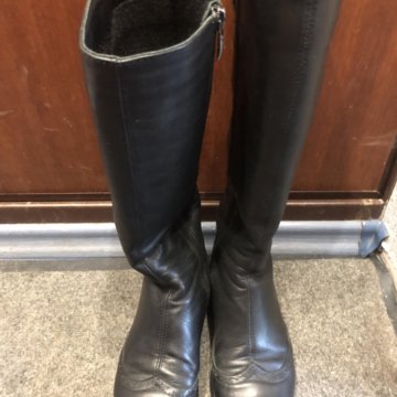 Демисезонные сапоги 38 размер натуральная кожа