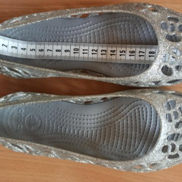 Crocs 37 размер 23,5 см балетки туфли