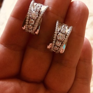 Серьги Серебро 925