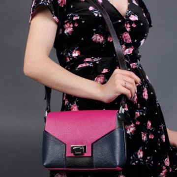 Женская сумка через плечо из натуральной кожи A011