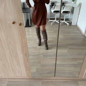 Сапоги кожаные Tervolina, размер 36