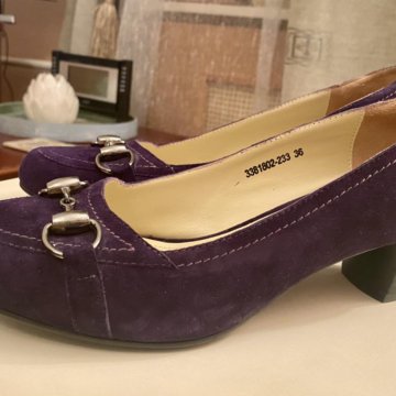 Туфли замшевые Mascotte 36 р-р