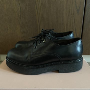 Ботинки женские кожаные дерби Эконика 37