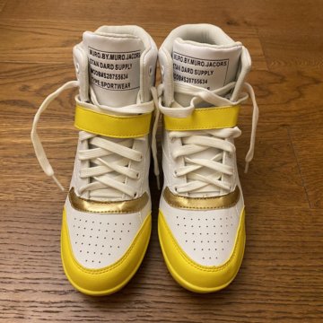 Кеды на танкетке, желтые, новые, размер 38