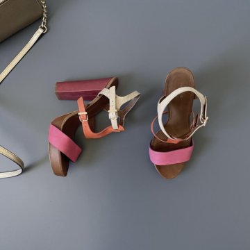 Женские босоножки на каблуке Tommy Hilfiger 38