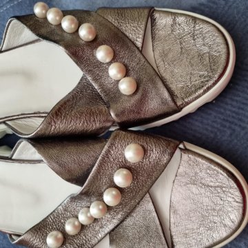 Сабо новые 39 кожа