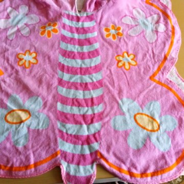 Махровая детская накидка