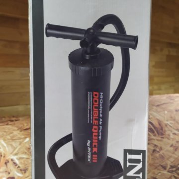 Насос Intex для надувных лодок, надувных матрасов.