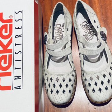 Летние туфли Rieker Германия кожа