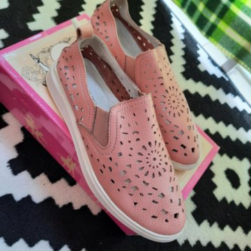 Мокасины (слипоны) женские 38 размер