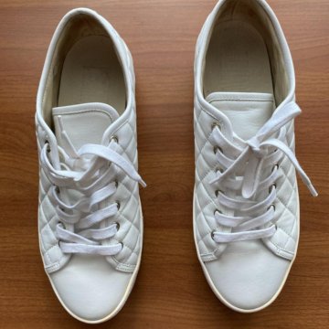 Белые кожаные кеды Mezzatorre женские 42