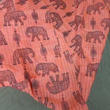 Палантин платок красный новый