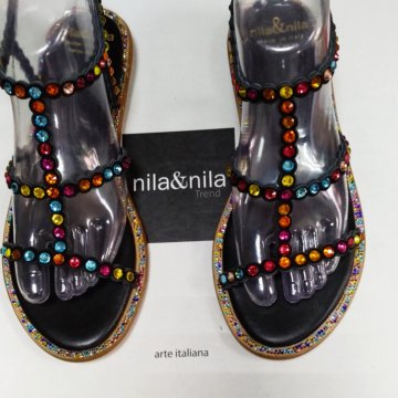 Сандалии. SALE. Италия. Натуральная замша.