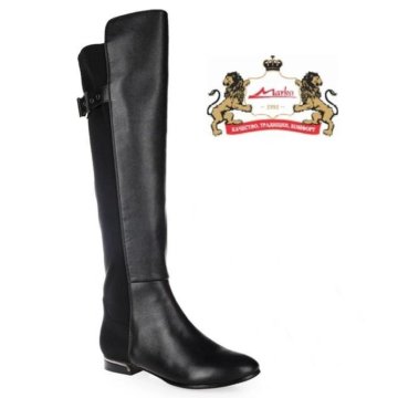 Ботфорты кожа новые Marko