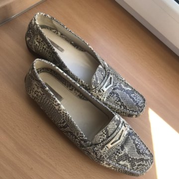 Лоферы из натуральной кожи