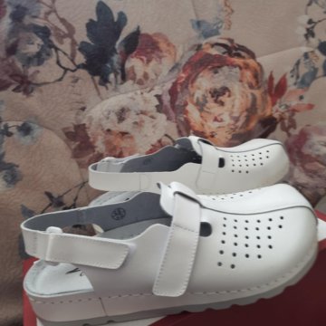 Сабо женские натуральная кожа