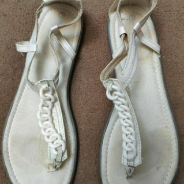 Босоножки открытые rockport р.38 нат.кожа