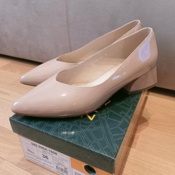 Лодочки кожаные Thomas Munz