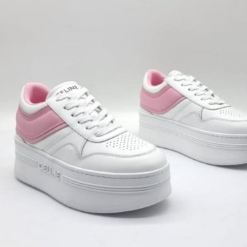 Кеды на платформе Celine