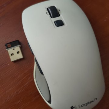 Мышь Logitech беспроводная оригинальна с адаптером