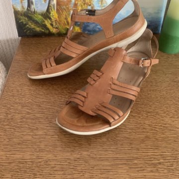 ECCO Дания босоножки нат кожа р. 40