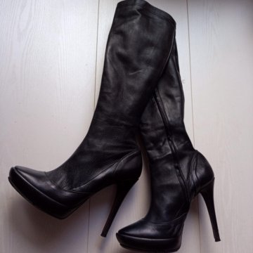 37 36.5 наппа натуральная кожа Сапоги Италия