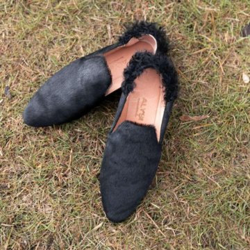 Лоферы бабуши Alysi 1037 - 38, черный