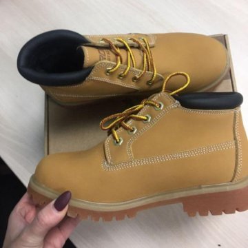 Ботинки из натуральной кожи