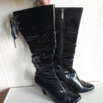 Лакированные сапоги