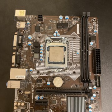 Материнская плата и процессор