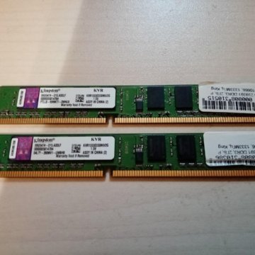 Оперативная память DDR3 Kingston 2 шт