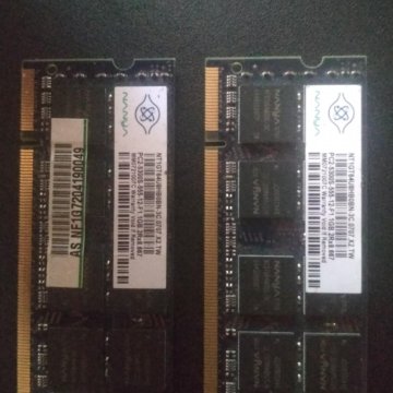 Оперативная память ОЗУ на ноутбук dd3 1G 2штуки