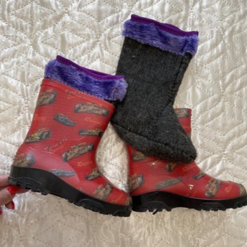 Сапоги резиновые р 28, стелька 18