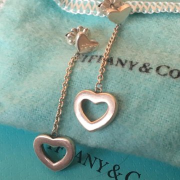 Серьги Tiffany оригинал