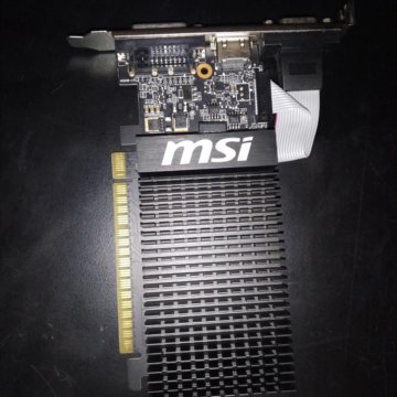 Продам видеокарту MSI GT 710 2GD3H LP