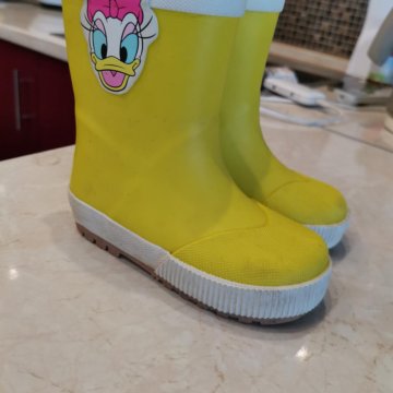 Резиновые сапожки для девочки 23 размер