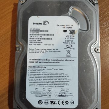 HDD Seagate Barracuda 250 GB