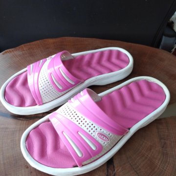 Шлепанцы, 36 разм., розовые