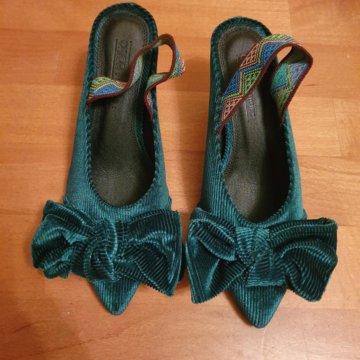 Туфли Asos бархат