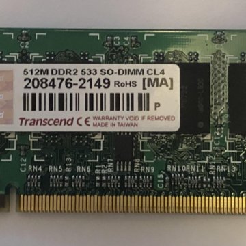 Память 512M DDR2 533 SO-DIMM CL4 Transcend