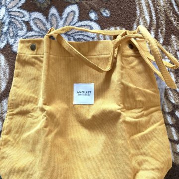 Сумка шоппер вельвет