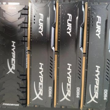 Игровая память 32gb ddr4 3200mhz 13cl 4 плашки