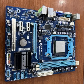 gigabyte ga-m68mt-s2 с процессором amd athlon II