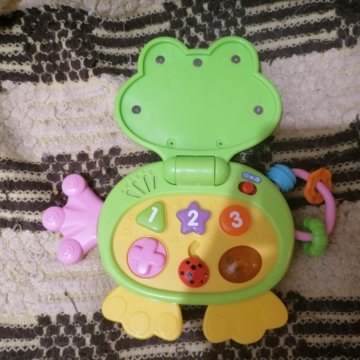 Музыкальная игрушка ( Лягушка )