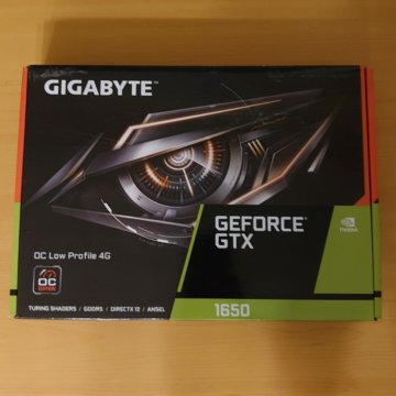 Видеокарта gigabyte GeForce GTX 1650 Low Profile