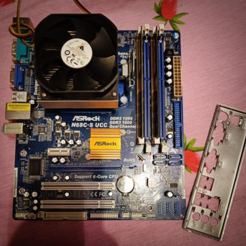 Материнская плата Asrock n68c-s ucc