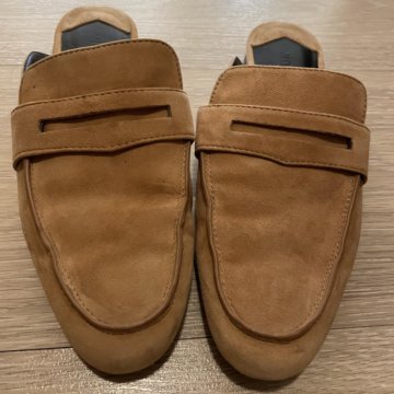 Мюли из натуральной замши Mango