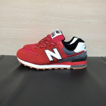 Кроссовки New Balance 574 красные